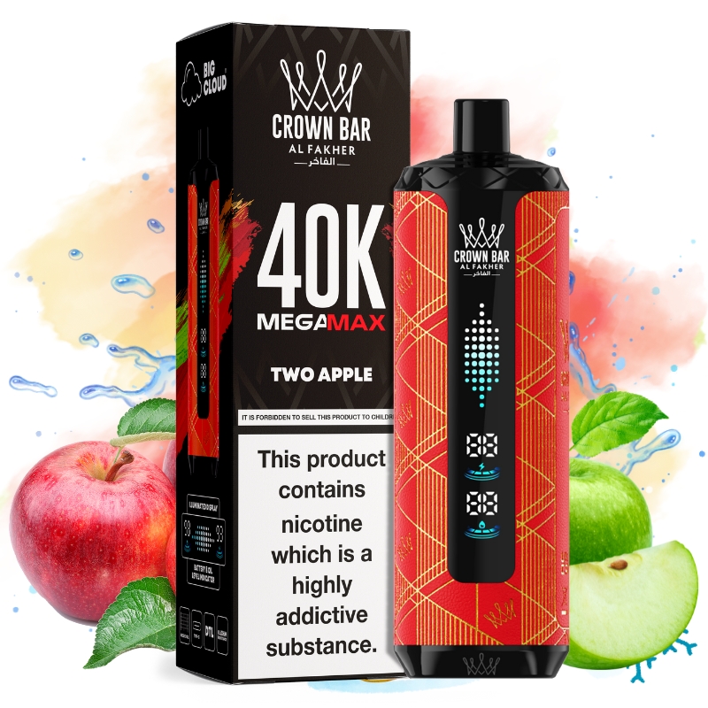 al fakher crown bar how to use Günstig Al Fakher Mega Max 40k Doppelapfel Geschmack kaufen | Preis €7.79