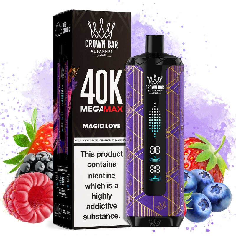 how to smoke vape Al Fakher 30K Hypermax - Magic Love